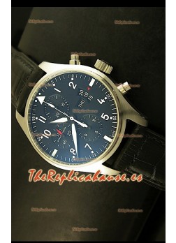 IWC Fliegeruhr, Reloj Suizo cronógrafo, réplica escala 1:1
