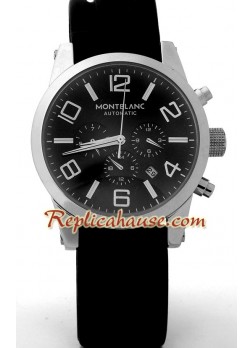 Mont Blanc Réplica Timewalker - Dial Negro