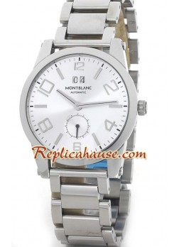 Mont Blanc Réplica Timewalker - Dial Plateado
