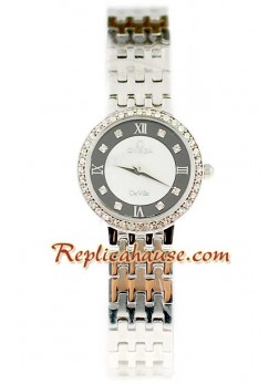 Omega Co-Axial Deville Dama Reloj Réplica