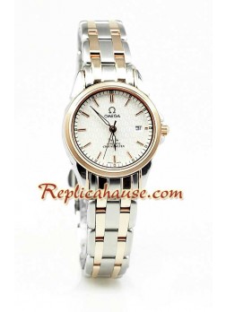 Omega Deville Suizo Dama Oro Rosa Reloj Réplica