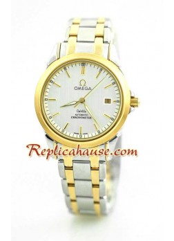 Omega SeaMaster DeVille Reloj Suizo de imitación - Yellow Gold