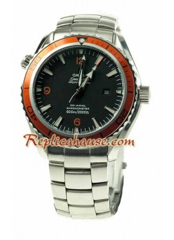 Omega Seamaster Planet Ocean Reloj - Estructura Suiza con Movimiento Japonés