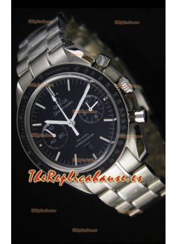 Omega Speedmaster Moon Reloj Suizo Co-Axial en Acero Inoxidable - Réplica Espejo 1:1