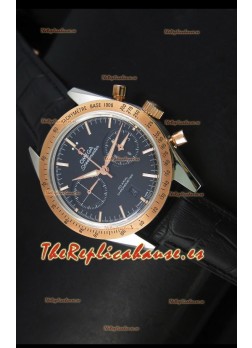 Omega Speedmaster Moon Reloj Suizo Co-Axial en Dos Tonos - Réplica Espejo 1:1
