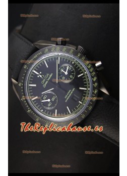 Omega Speedmaster Dark Side of the Moon - Reloj Suizo Pitch Black Réplica Espejo 1:1