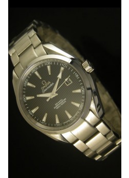 Omega Seamaster Aqua Terra Co-Axial - Cronómetro Ultima Edición Escala 1:1 Dial Negro