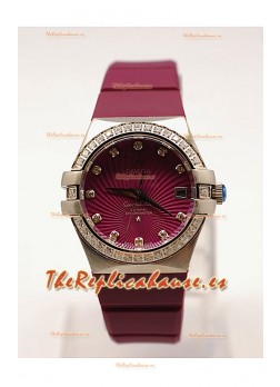 Omega Constellation para damas Réplica –  Carcasa de acero - 35 mm.