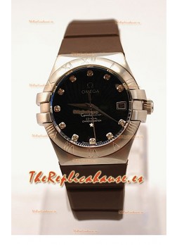 Omega Constellation para damas Réplica –  Carcasa de acero - 35 mm.