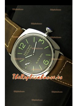Panerai Radiomir Black Seal PAM183 Edición SuperLume Reloj Réplica Suiza en escala 1:1