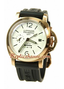 Panerai Luminor GMT 8 Days Reloj Suizo de imitación