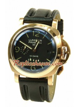 Panerai Luminor GMT 10 Days Reloj Suizo de imitación
