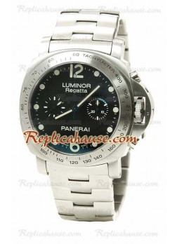 Panerai Luminor Regatta Cronógrafo Reloj Suizo de imitación