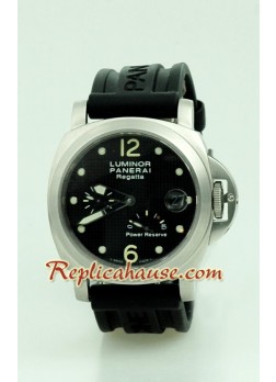 Panerai Luminor Regatta Bateria de Reserva Pam222 Reloj Suizo