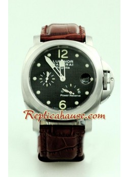 Panerai Luminor Regatta Bateria de Reserva Pam222 Reloj Suizo