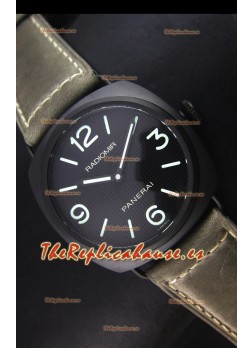 Panerai Radiomir PAM00643 Cerámica 45MM Reloj Suizo - Movimiento Unitas