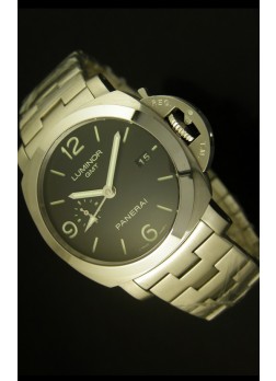 Panerai Luminor GMT PAM320 Movimiento P.9001 - Ultima Edición Réplica Escala 1:1