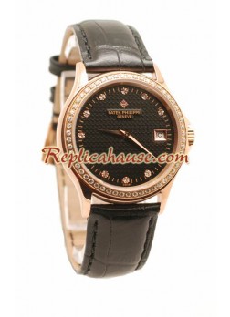 Patek Philippe Geneve Reloj Réplica - Oro Rosa