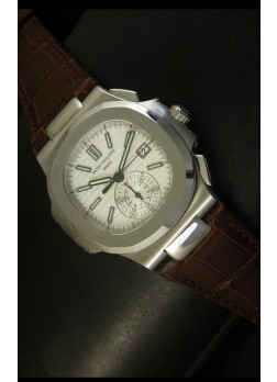 Patek Philippe Nautilus 5980 Correa Marrón - Ultima Edición Réplica Escala 1:1