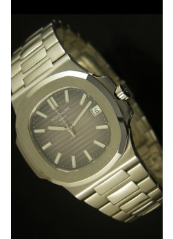 Patek Philippe Nautilus 5711 Reloj Suizo Jumbo color Gris - Ultima Edición Réplica Escala 1:1