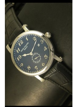 Patek Philippe Calatrava Reloj de Acero Inoxidable Movimiento Japonés