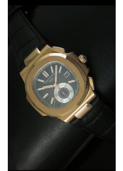 Patek Philippe Nautilus 5980 Dial Marrón - Ultima Edición Réplica Escala 1:1
