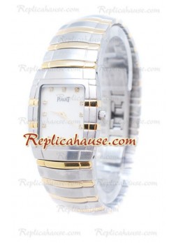 Piaget Tonneau Limelight Dos Tonos Diamonds Reloj