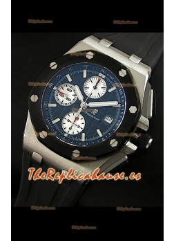Audemars Piguet Oak Offshore Réplica Suiza – Esfera negra