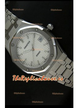 Audemars Piguet Royal Oak Suizo – Carcasa de acero inoxidable con malla-Réplica Espejo