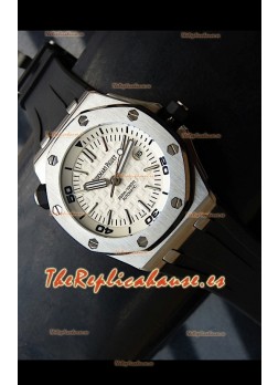Audemars Piguet Scuba Réplica Japonesa Esfera Blanca