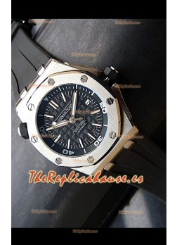 Audemars Piguet Scuba Réplica Japonesa Esfera Negra