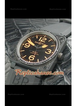 Bell y Ross BR01-92 Reloj Suizo en PVD 