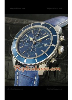 Breitleng SuperOcean Reloj Suizo en Azul 