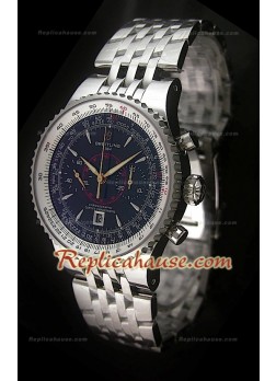 Breitleng MontBrilliant Datora Legend Reloj Suizo con Esfera de color Negro