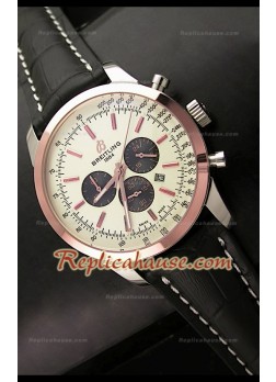 Breitleng Transocean Reloj Japonés de Cuarzo en Oro Rosa