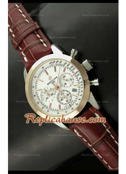 Breitleng Transocean Reloj Japonés de Cuarzo- 35MM