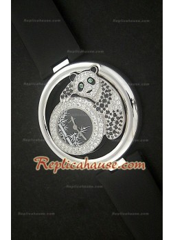 Le Cirque Animalier de Cartier Reproducción Reloj Suizo con Cristales Swarovski Genuinos 