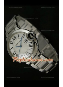 Ballon De Cartier Reproducción Reloj Suizo   - Mediano- 38MM