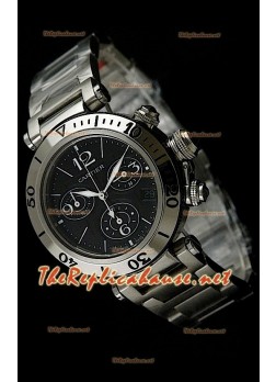 Cartier Pasha Seatimer Reloj Réplica - Carcasa Suiza con Movimiento Japonés