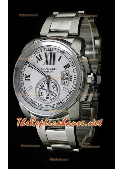 Swiss Calibre De Cartier Reloj Réplica- Última Réplica a Escala 1:1 