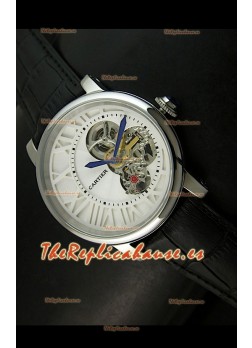 Rotonda De Cartier Cadran Love, Réplica Japonesa – Carcasa de acero inoxidable 