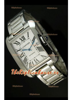 Cartier Tank Réplica Suiza en Acero Inoxidable