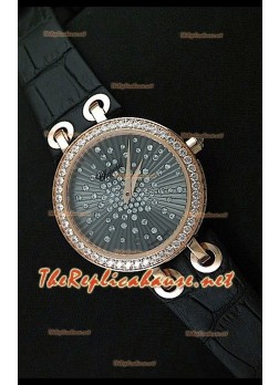 Chopard Xtraveganza Reloj para Señoras con Diamantes incrustados en carcasa en Oro Rosa