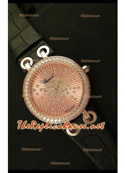 Chopard Xtraveganza Reloj para Señoras con Diamantes Incrustados en Carcasa
