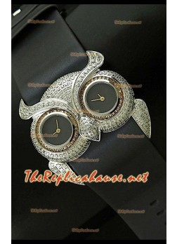 Chopard Animal World Reloj Señoras Búho en Acero Inoxidable
