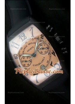 Franck Muller CasaBlanca de PVD con Movimento Suizo 7750