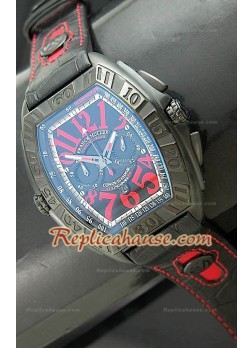 Reloj en PVD Franck Muller Edición Conquistador Sengapore GP 