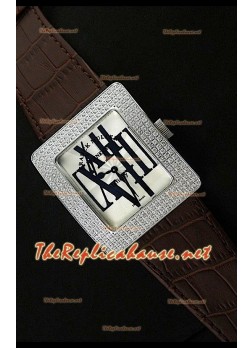 Franck Muller enfenity Réplica Reloj Señoras con Números romanos 