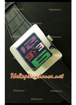 Franck Muller enfenity Réplica Reloj Señoras con números Árabes en Color