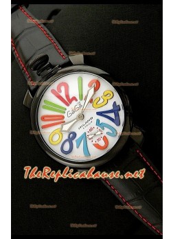 GaGa Milano Reloj manual en carcasa de PVD - 48MM 